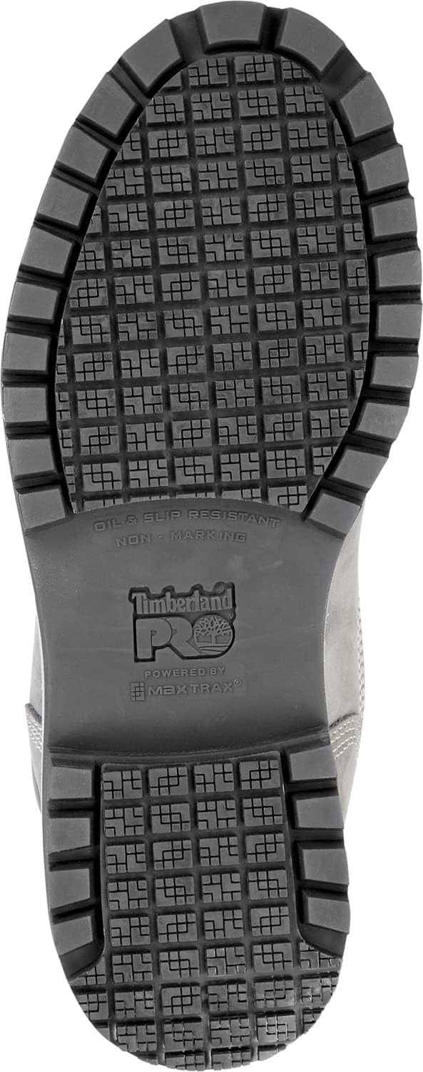 Timberland PRO Men’s 6 Direct Attach MaxTRAX Steel Toe Waterproof Insulated Boot(Castlerock)