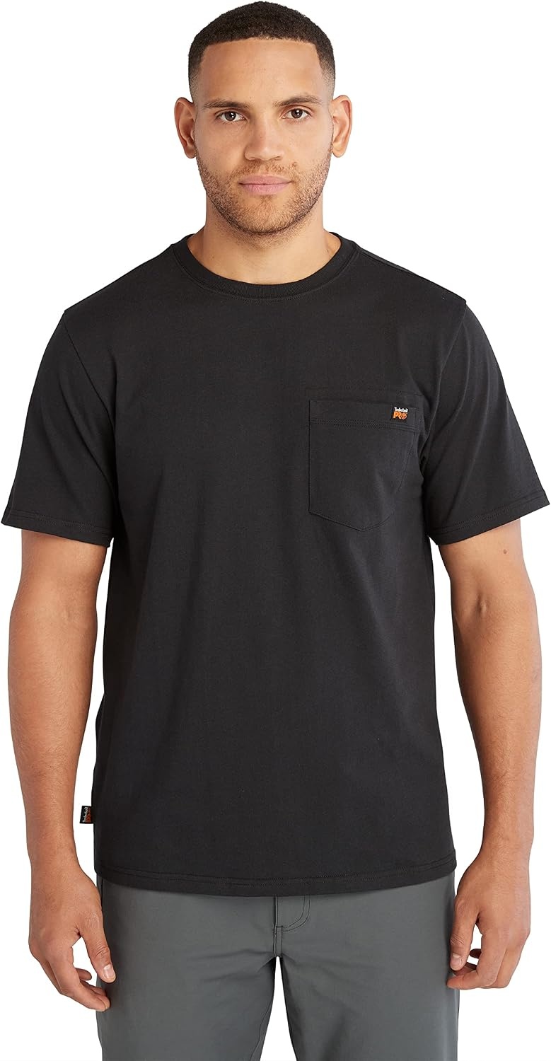 Timberland PRO Core Pocket Short Sleeve T-Shirt(Black)