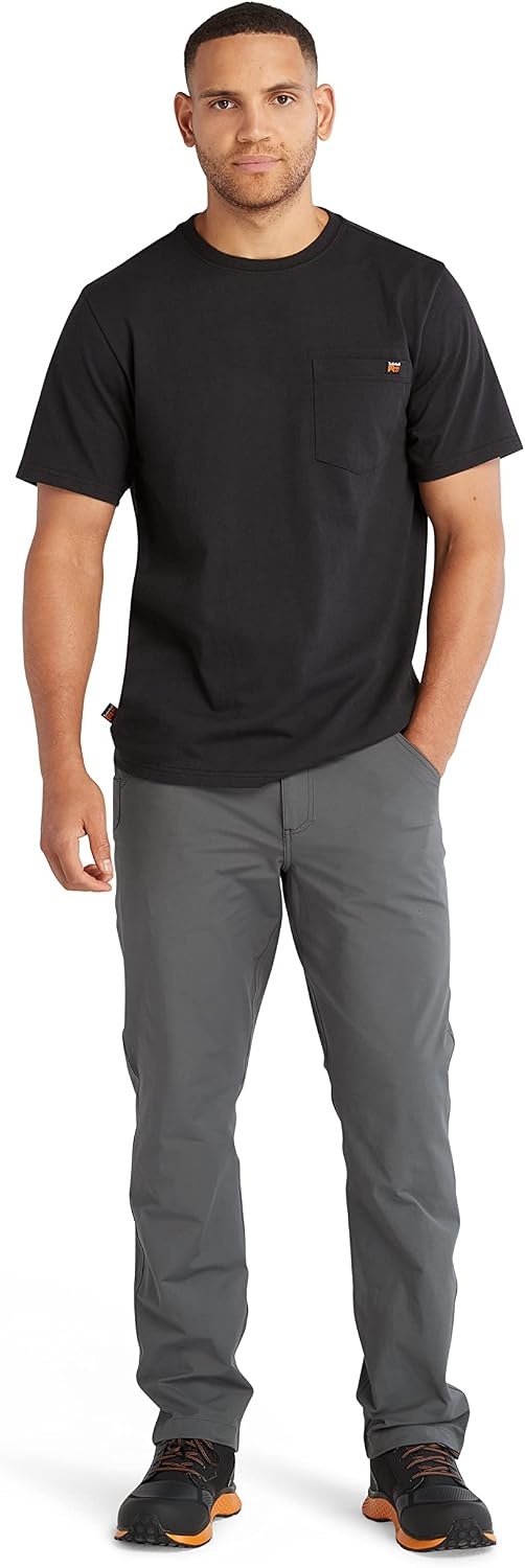 Timberland PRO Core Pocket Short Sleeve T-Shirt(Black)