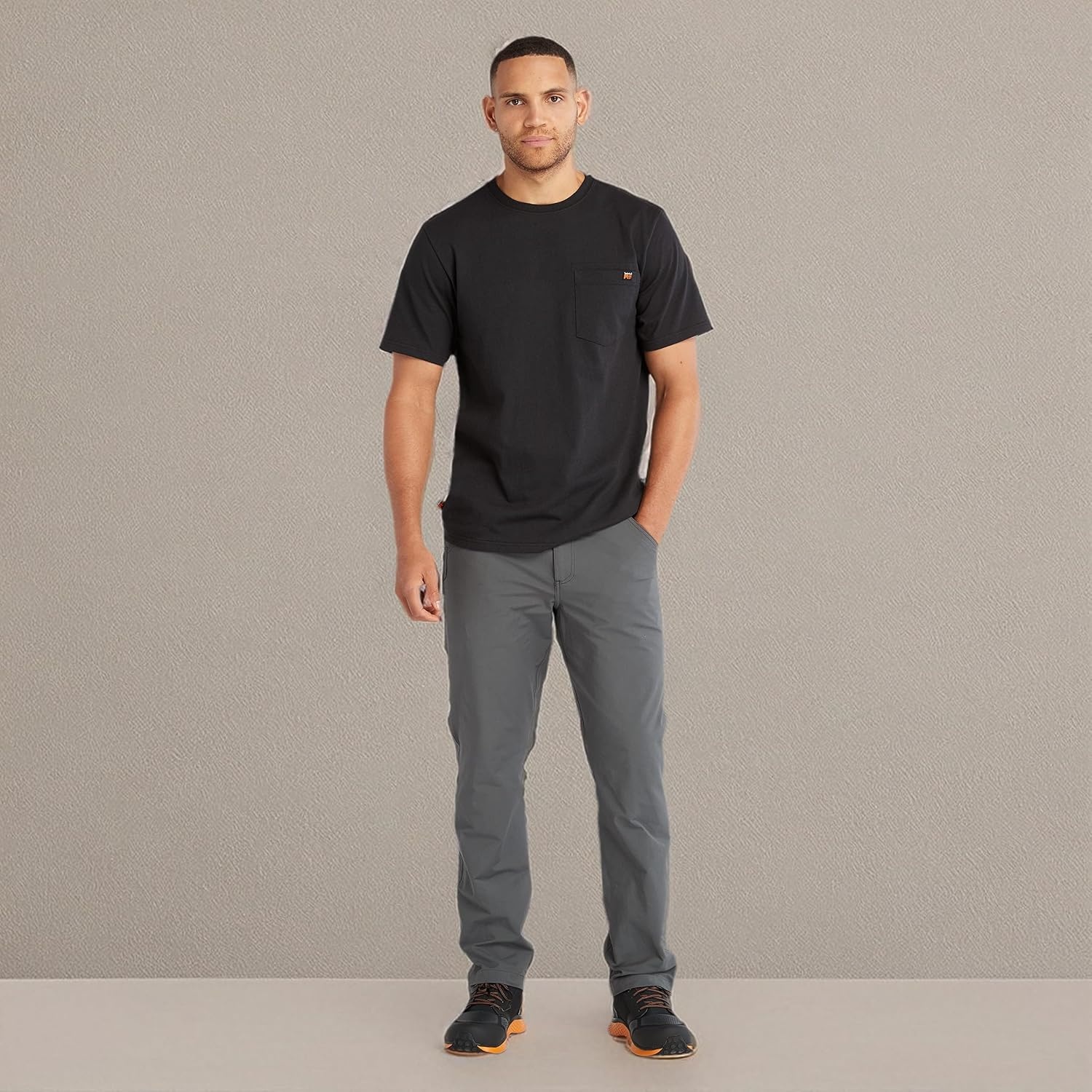 Timberland PRO Core Pocket Short Sleeve T-Shirt(Black)