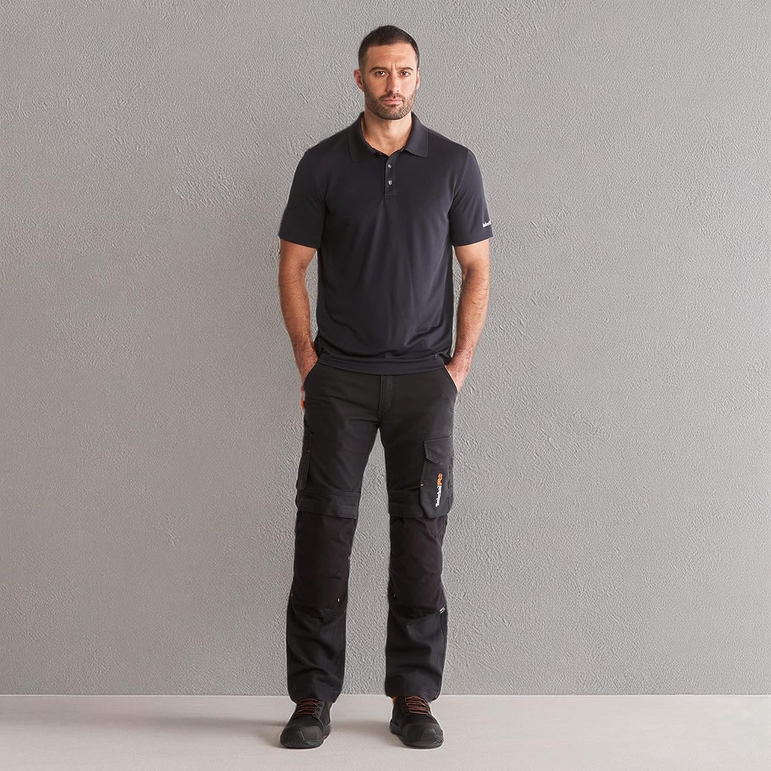 Timberland PRO Wicking Good Short Sleeve Polo(Dark Navy)