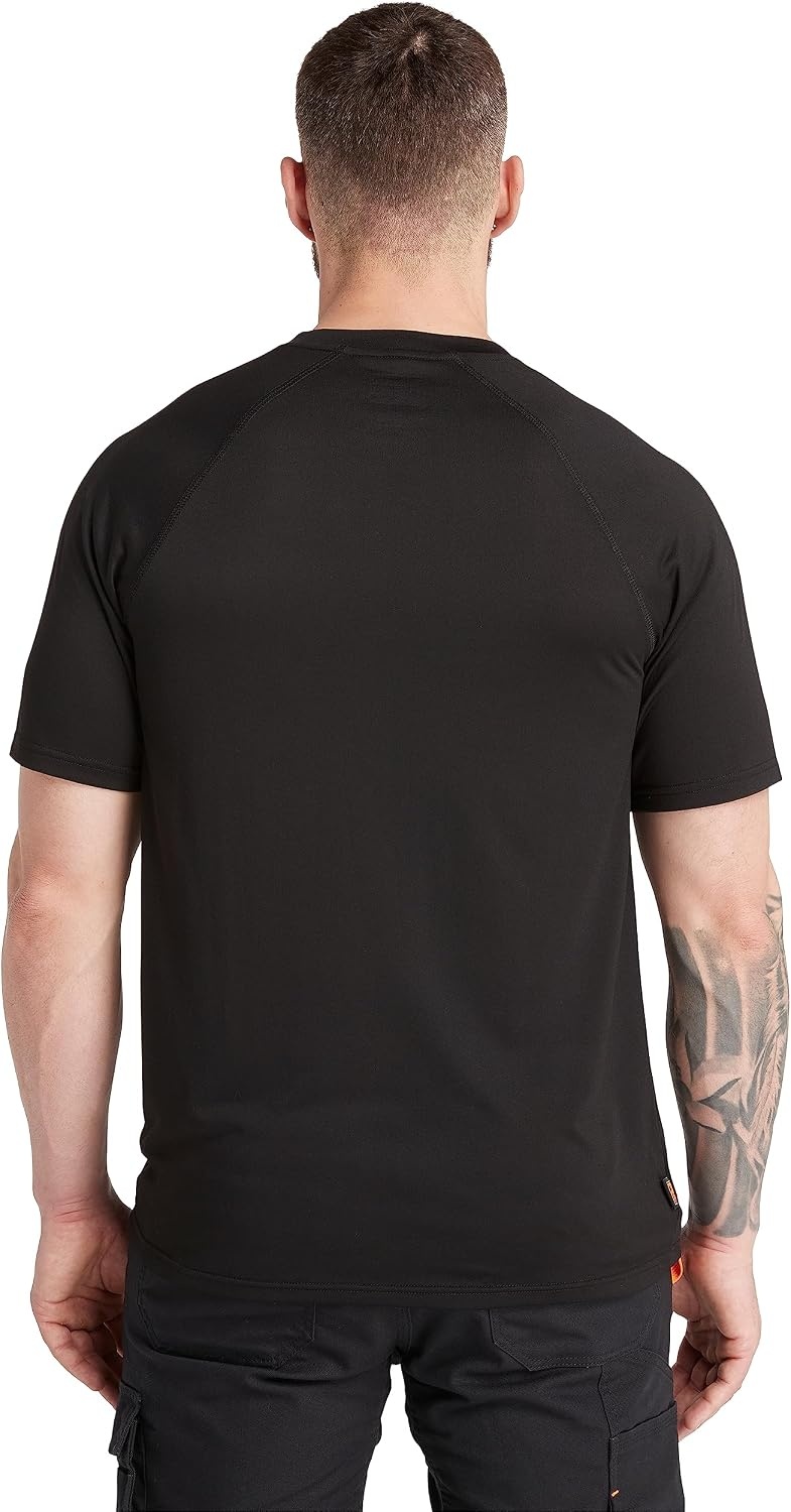 Timberland PRO Men’s Wicking Good Short-Sleeve T-Shirt 2.0(Black)