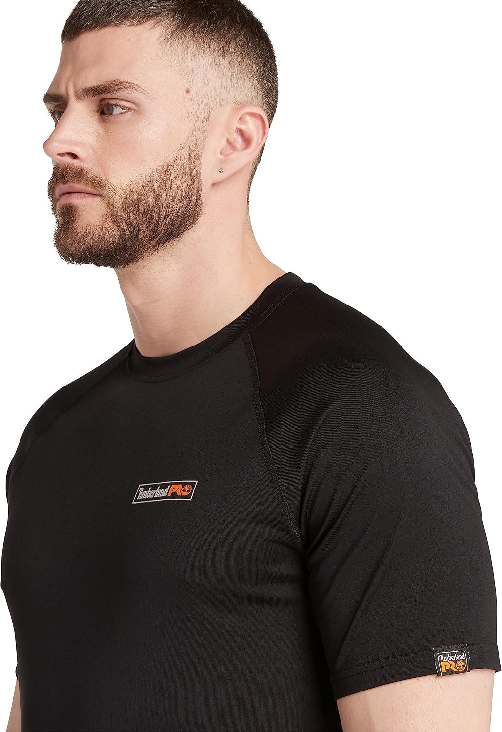 Timberland PRO Men’s Wicking Good Short-Sleeve T-Shirt 2.0(Black)