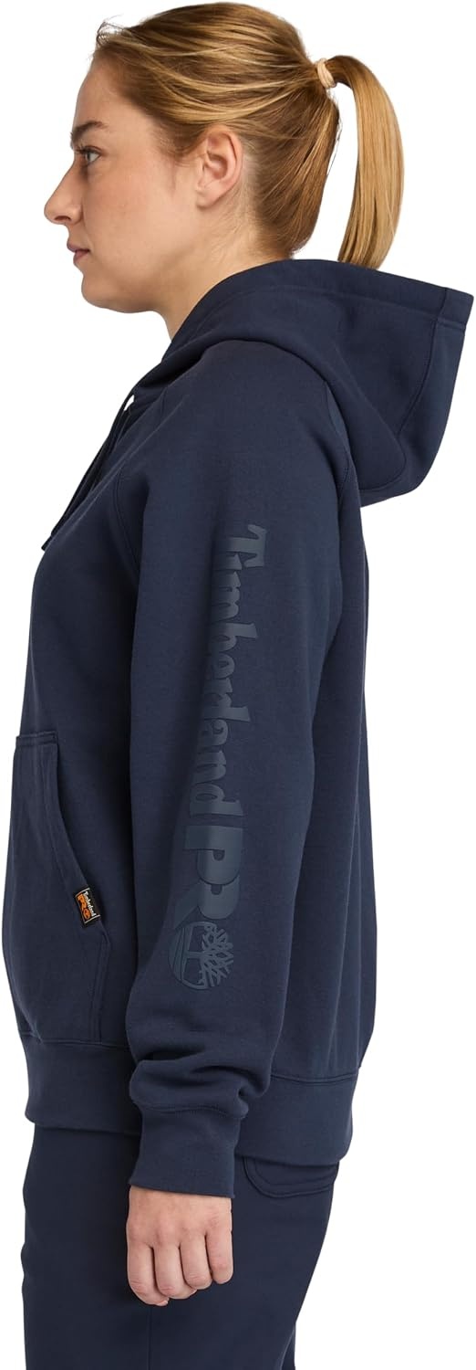 Timberland PRO Women’s Hood Honcho Sport Hoodie Full-zip Sweatshirt(Navy)