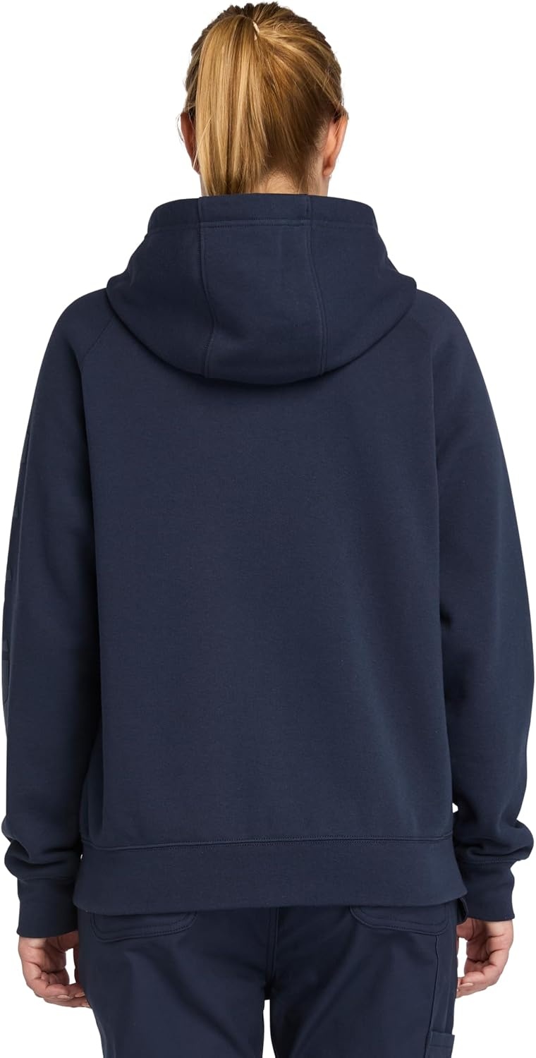 Timberland PRO Women’s Hood Honcho Sport Hoodie Full-zip Sweatshirt(Navy)