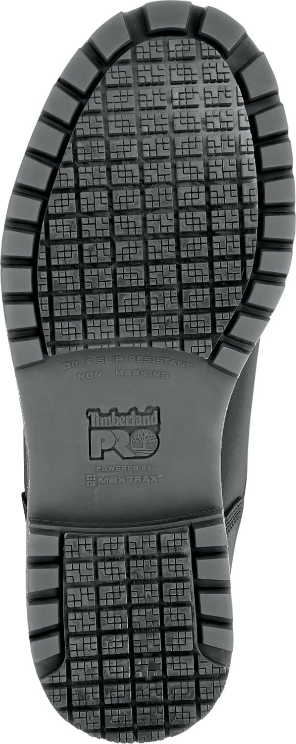Timberland PRO Men’s 6 Direct Attach MaxTRAX Steel Toe Waterproof Insulated Boot(Black)