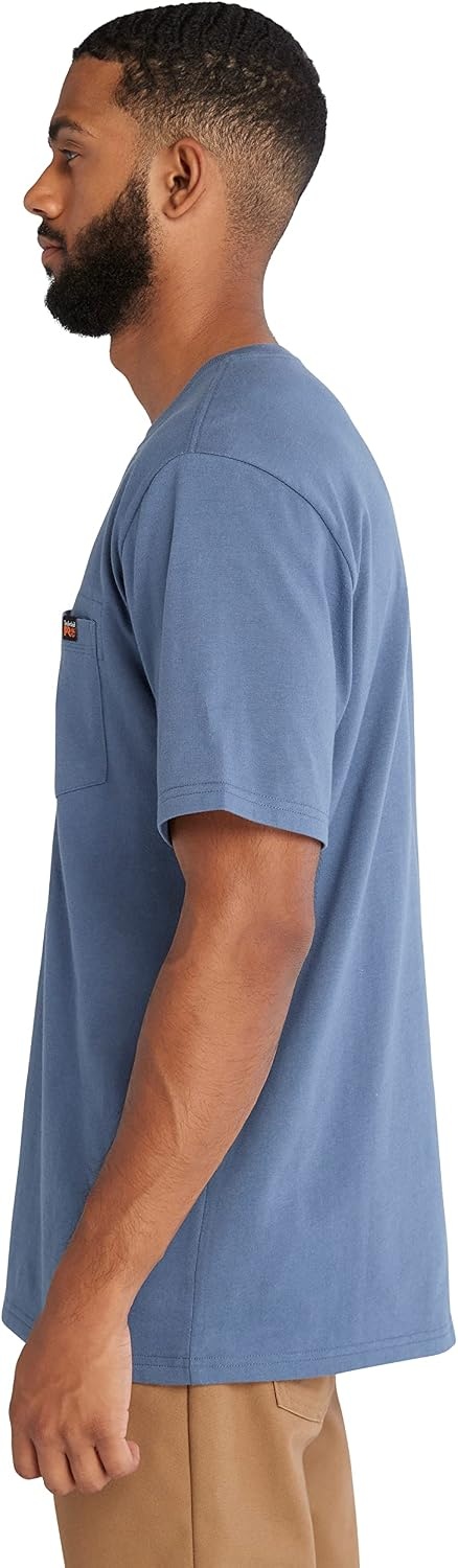 Timberland PRO Core Pocket Short Sleeve T-Shirt(Vintage Indigo)