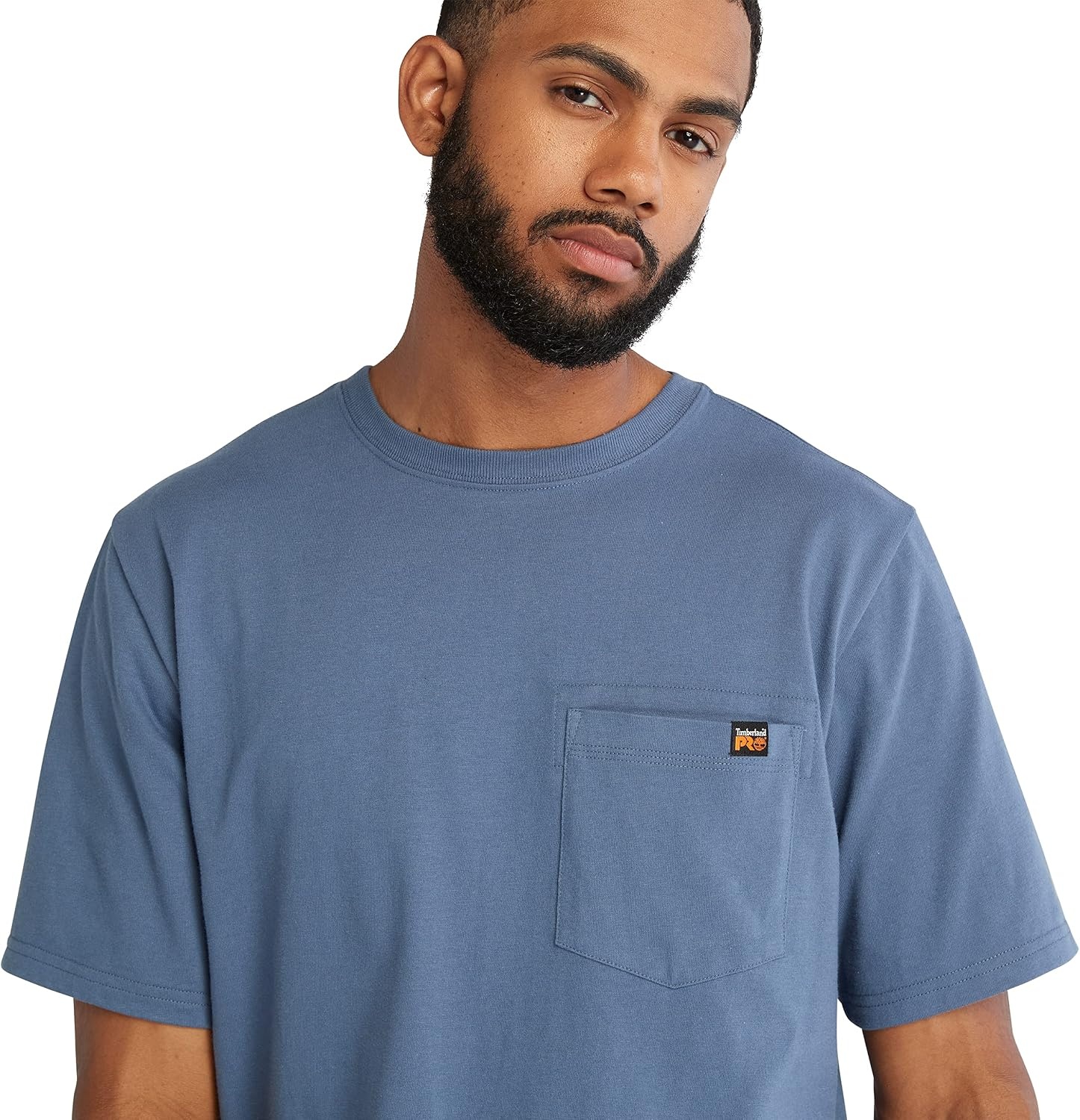 Timberland PRO Core Pocket Short Sleeve T-Shirt(Vintage Indigo)