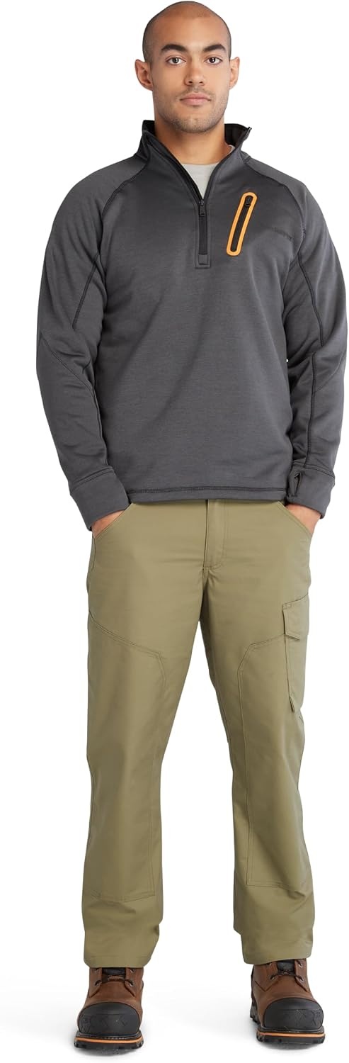 Timberland PRO Reaxion Full Zip Fleece(Charcoal Heather)