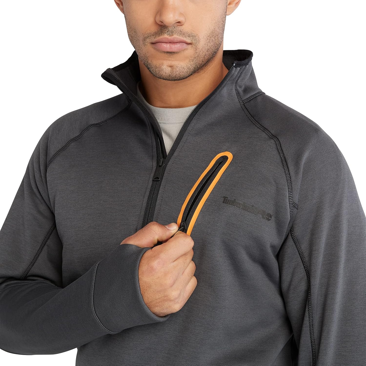 Timberland PRO Reaxion Full Zip Fleece(Charcoal Heather)