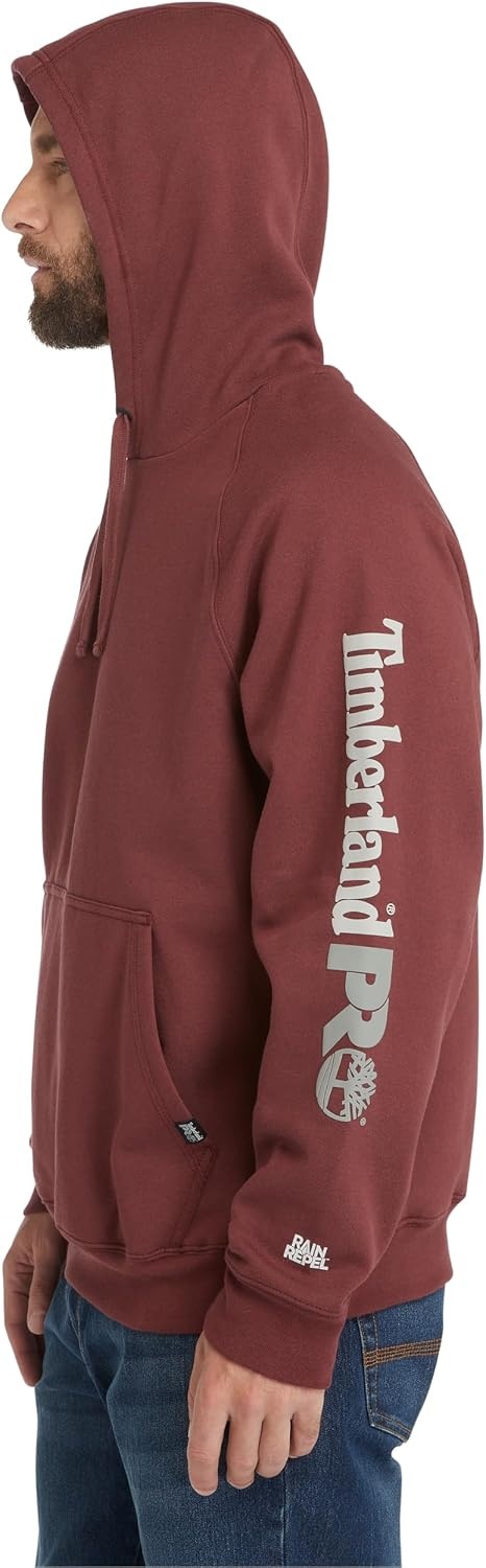 Timberland PRO Men’s Hood Honcho Sport Pullover Hooded Sweatshirt, Maroon, Large