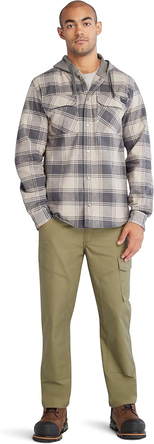 Timberland PRO Men’s Morphix Athletic Duck Carpenter Pant(Burnt Olive)