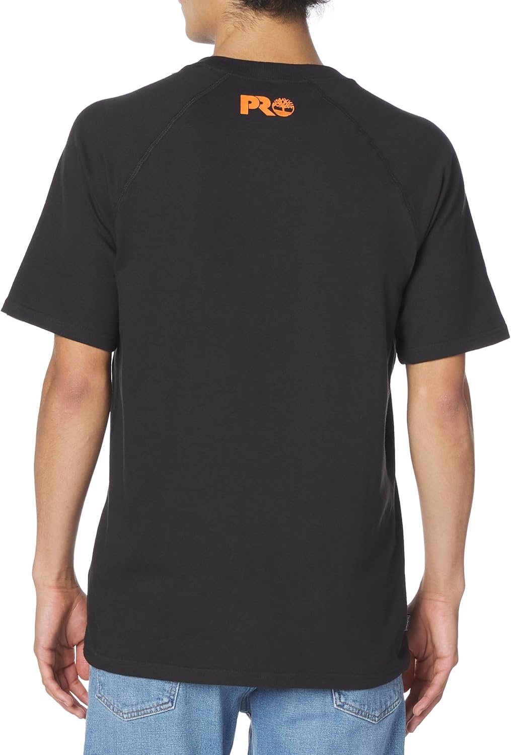 Timberland PRO Core Reflective PRO Logo Short Sleeve T-Shirt(Black)