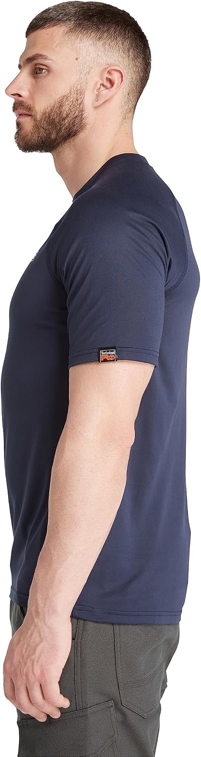 Timberland PRO Men’s Wicking Good Short-Sleeve T-Shirt 2.0(Black Iris)
