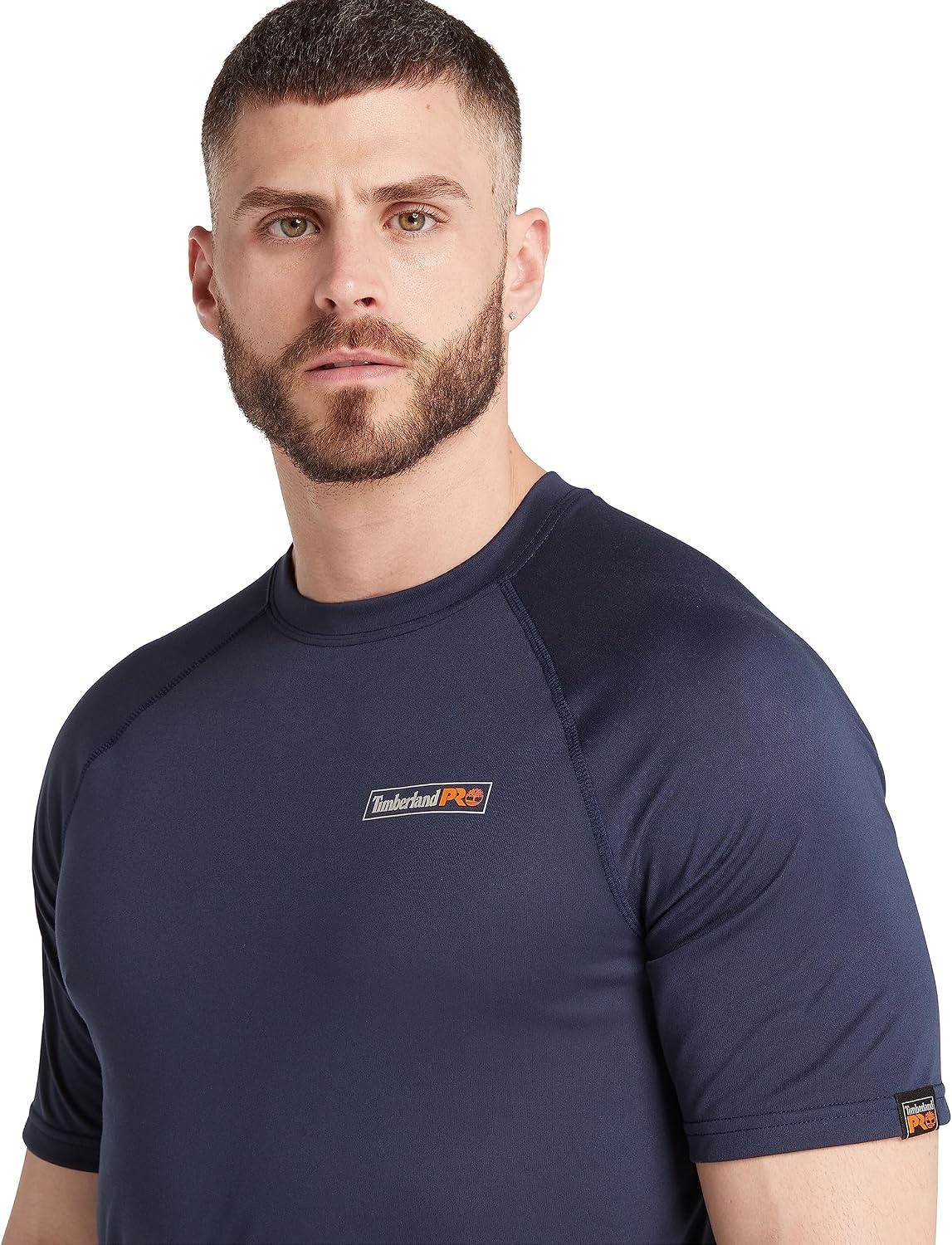 Timberland PRO Men’s Wicking Good Short-Sleeve T-Shirt 2.0(Black Iris)