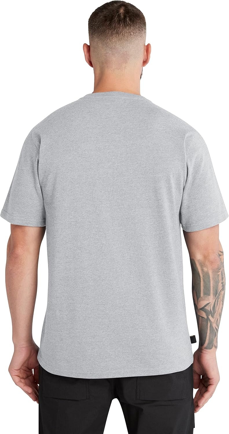 Timberland PRO Core Pocket Short Sleeve T-Shirt(Medium Grey Heather)