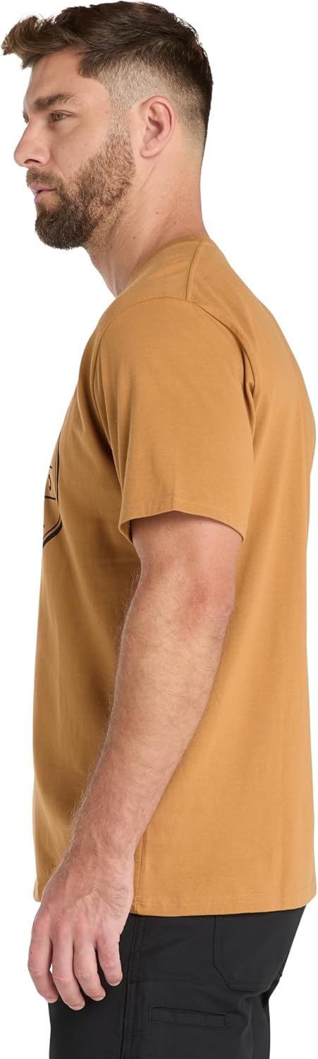 Timberland PRO Men’s Trademark Graphic Short-Sleeve T-Shirt(Wheat Boot)