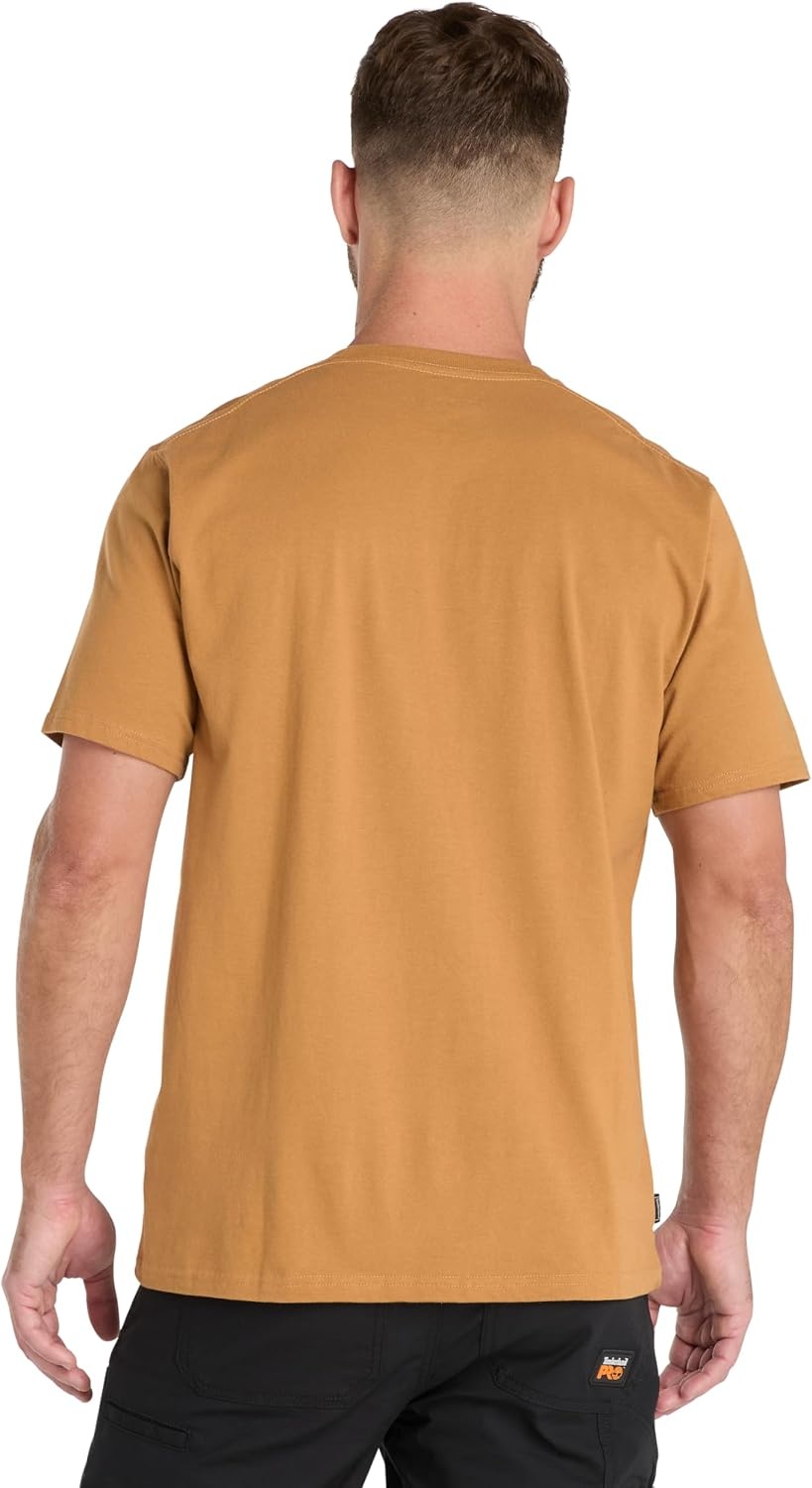 Timberland PRO Men’s Trademark Graphic Short-Sleeve T-Shirt(Wheat Boot)