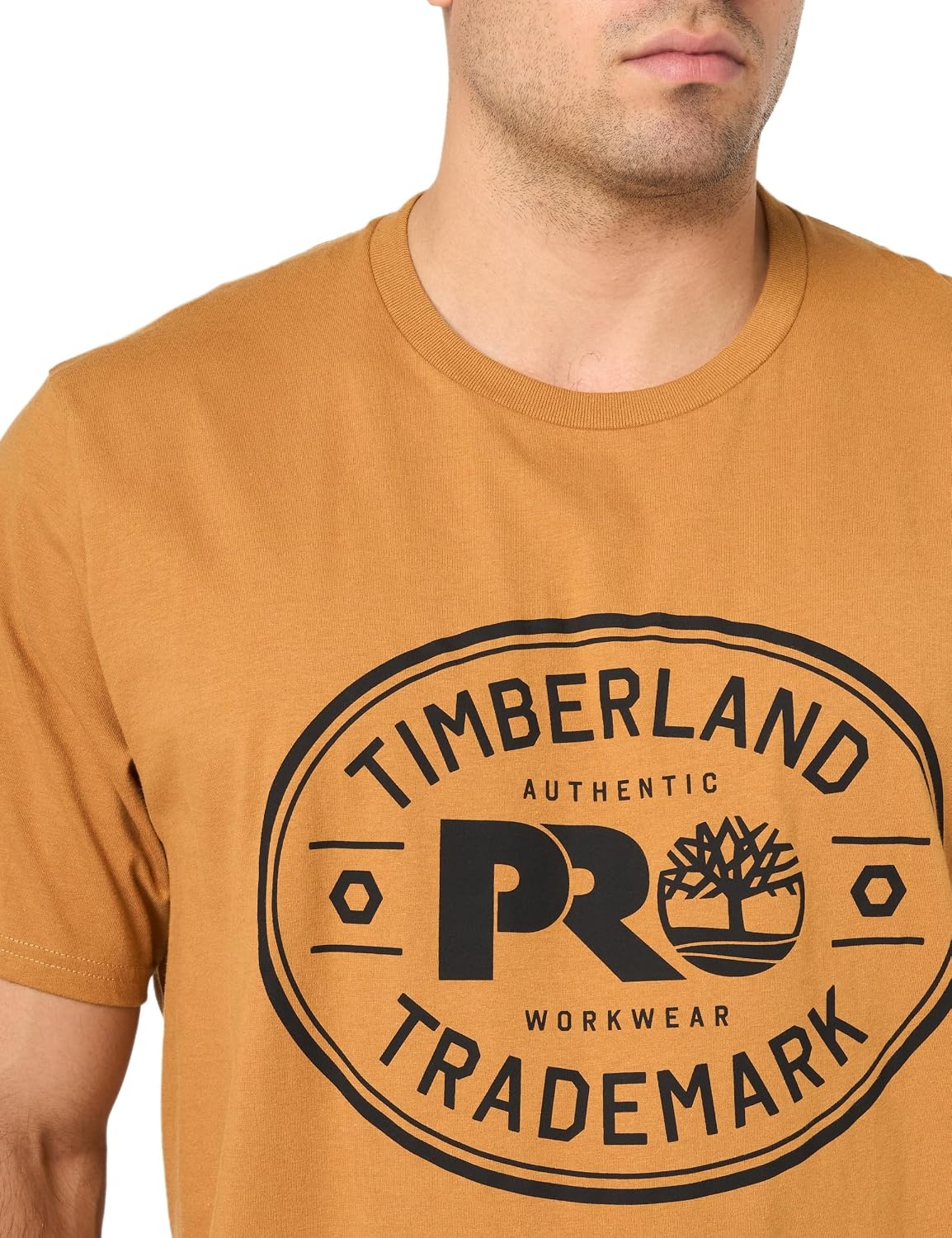 Timberland PRO Men’s Trademark Graphic Short-Sleeve T-Shirt(Wheat Boot)