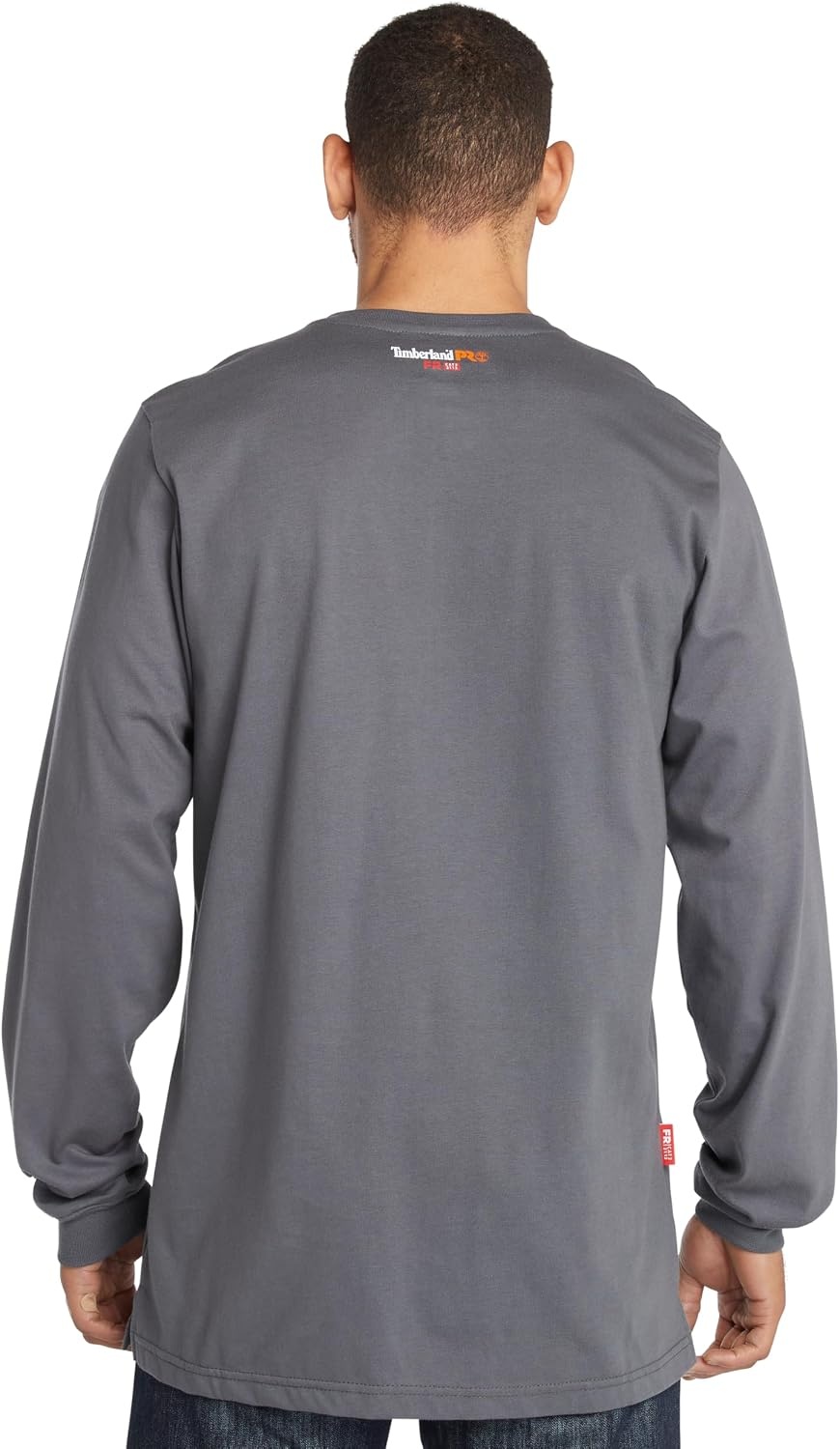 Timberland PRO FR Cotton Core Long Sleeve Henley with Pocket(Charcoal)