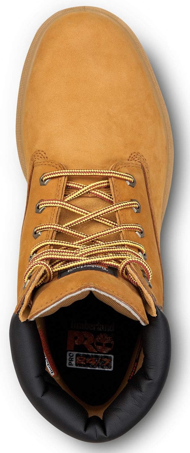 Timberland PRO Men’s 6 Direct Attach MaxTRAX Steel Toe Waterproof Insulated Boot(Wheat)
