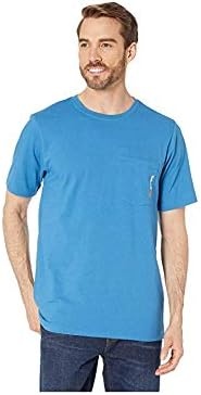 Timberland PRO Men’s Base Plate Blended Short-Sleeve T-Shirt(Vallarta Blue)