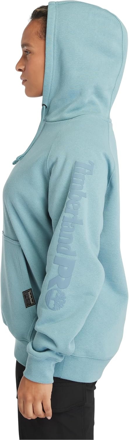 Timberland PRO Women’s Hood Honcho Sport Hooded Sweatshirt(Smoke Blue)