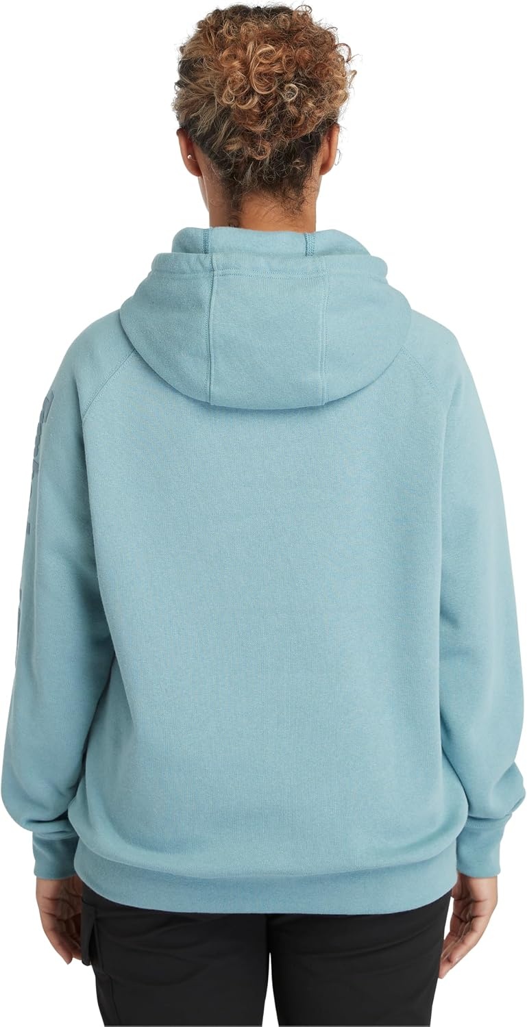 Timberland PRO Women’s Hood Honcho Sport Hooded Sweatshirt(Smoke Blue)