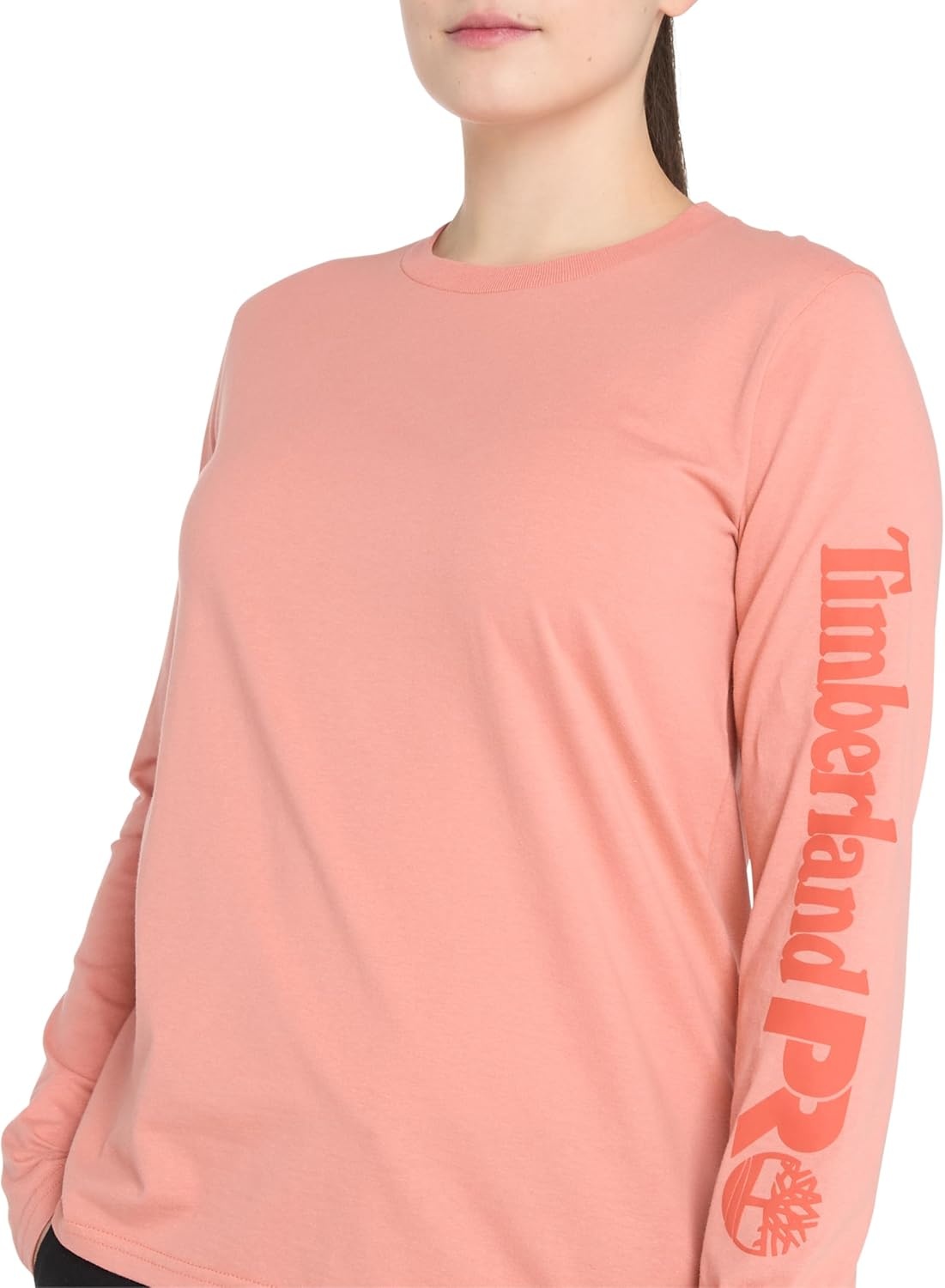 Timberland PRO Women’s Cotton Core Long-Sleeve T-Shirt(Terra Cotta)