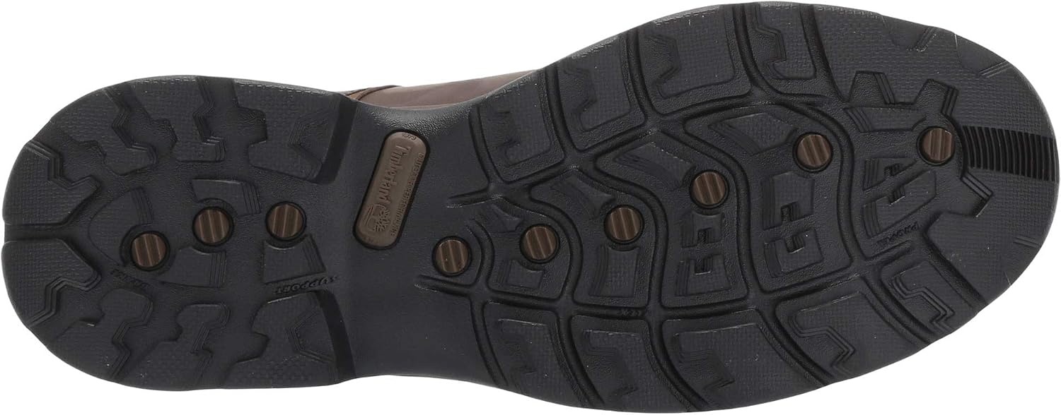 Timberland PRO Men’s Flume Mid Steel Safety Toe Waterproof Boots(Brown V1)