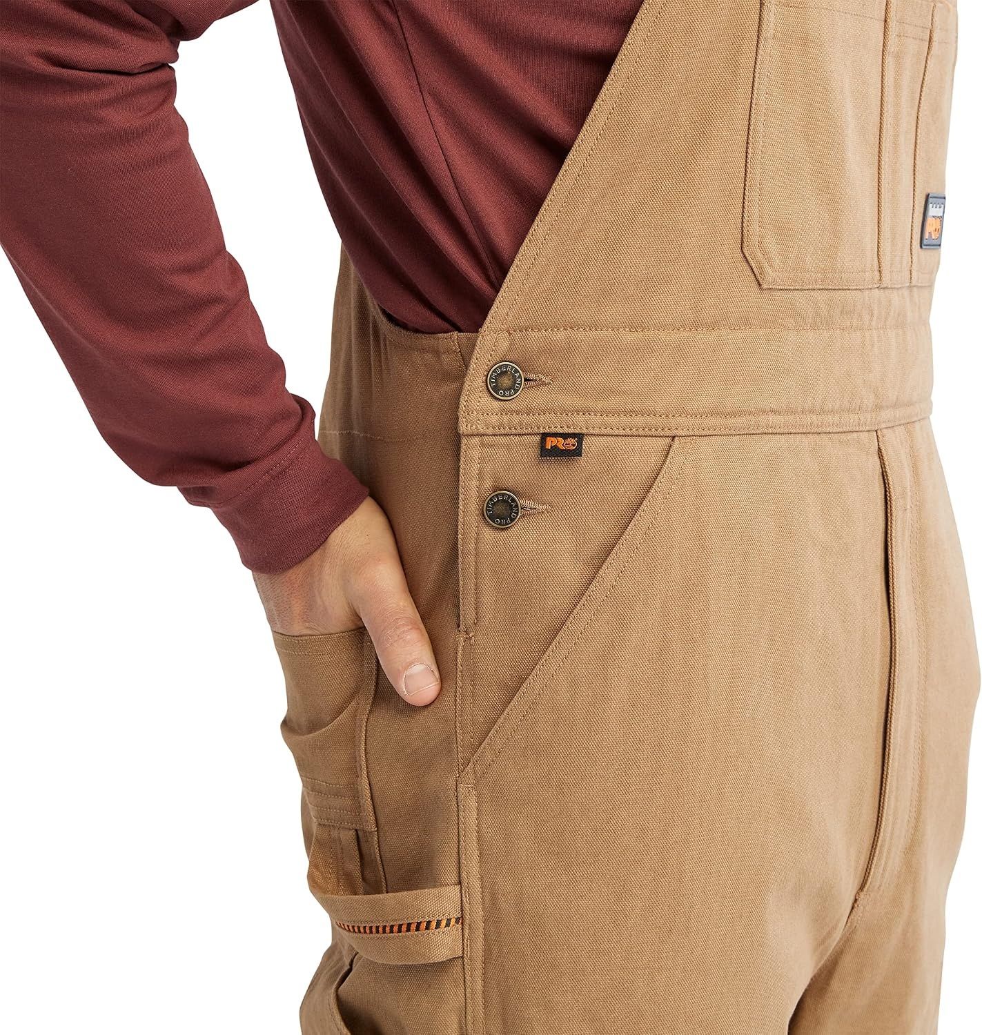 Timberland PRO Gritman Original Fit Insulated Bib Overalls(Dark Wheat)