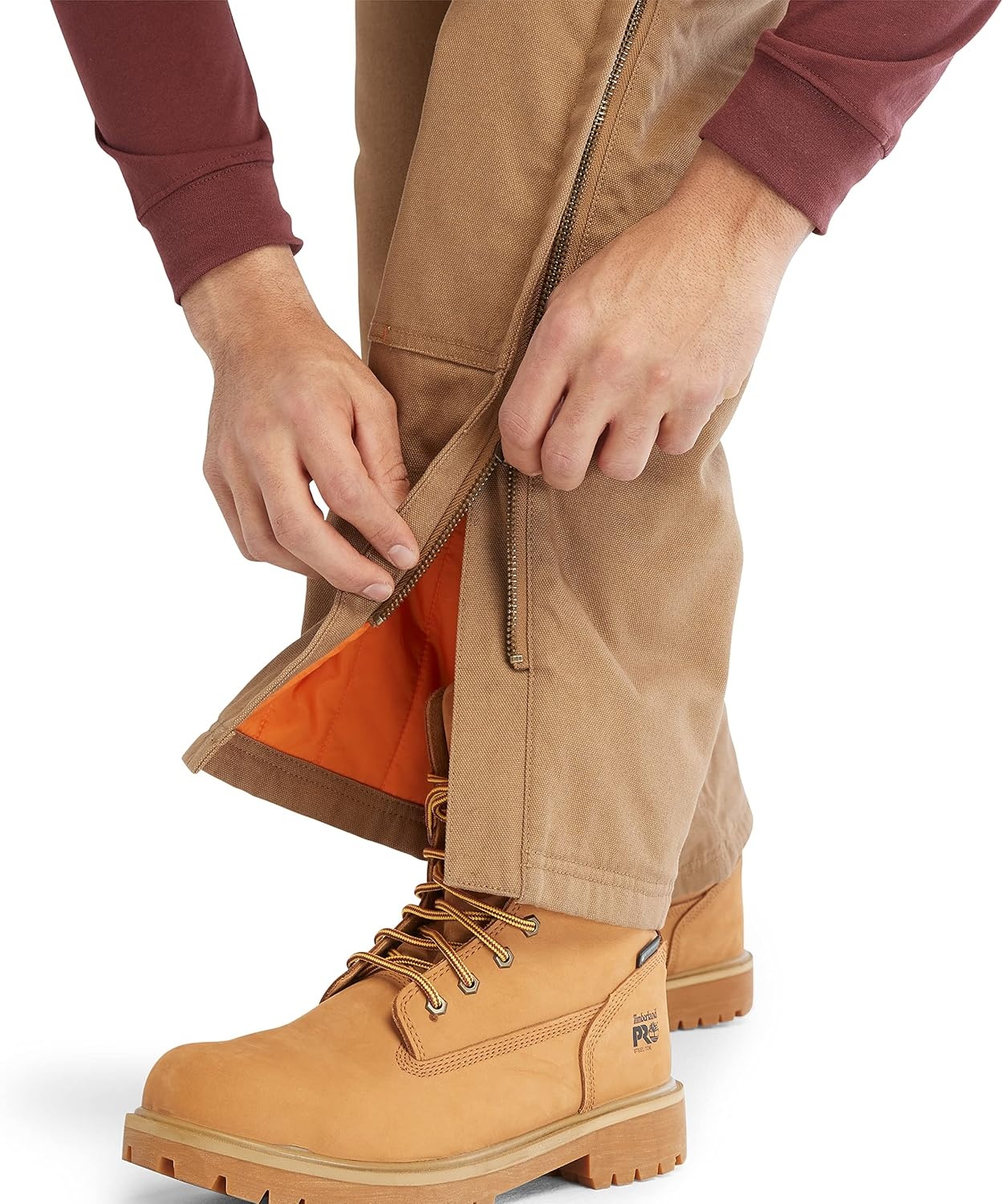 Timberland PRO Gritman Original Fit Insulated Bib Overalls(Dark Wheat)