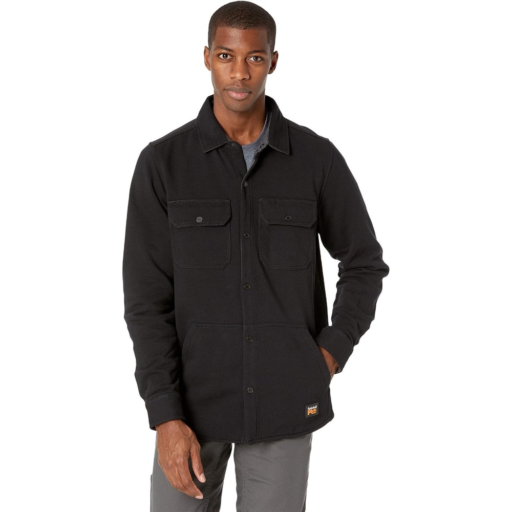 Timberland PRO Mill River Fleece Shirt Jacket(Jet Black)