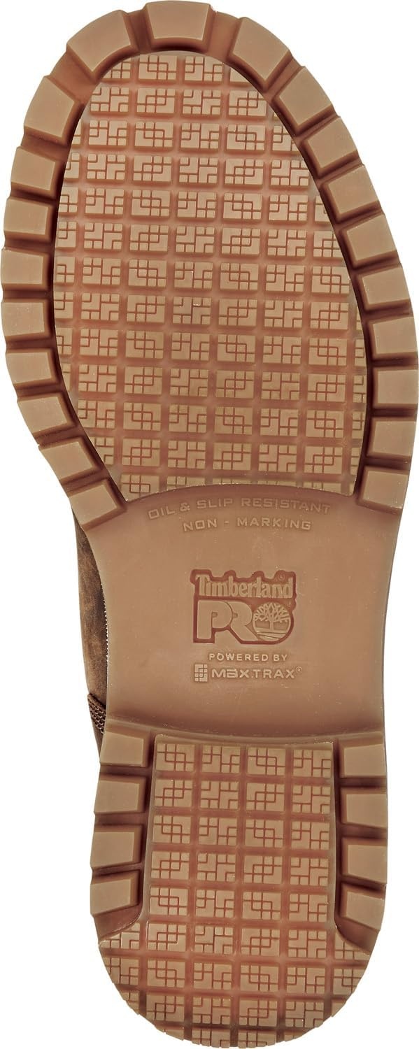 Timberland PRO Mens Direct Attach MaxTRAX Soft Toe SRO Boot(Cinnamon)