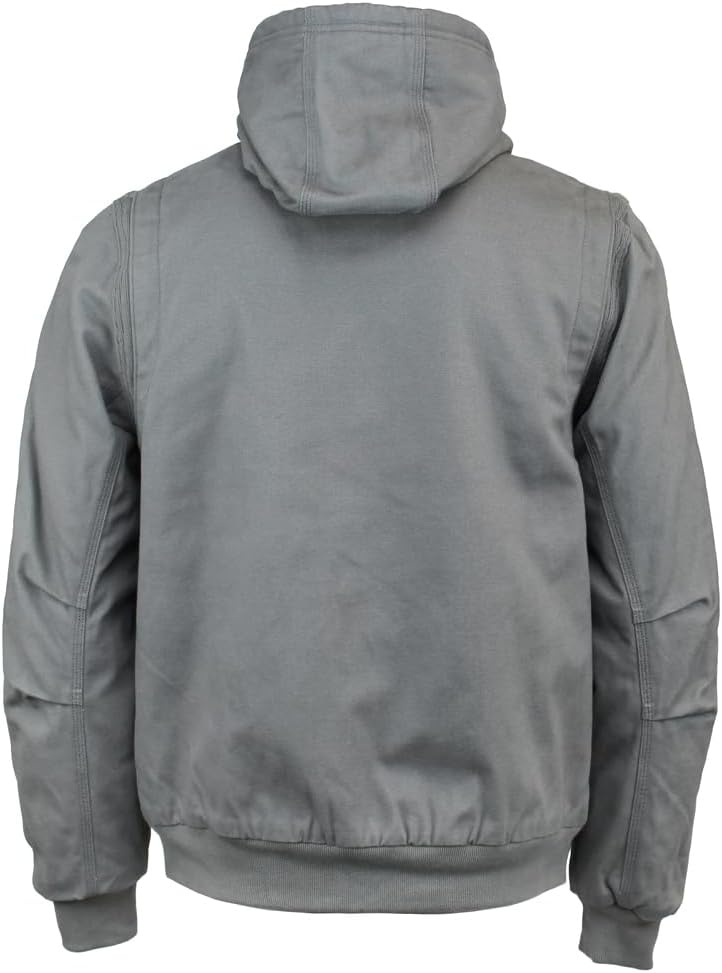 Timberland PRO Gritman Lined Canvas Hooded Jacket(Pewter)