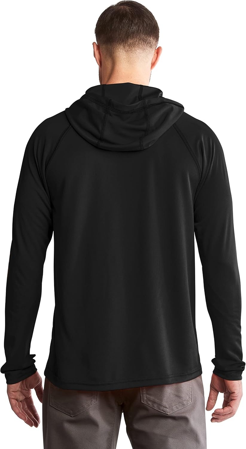 Timberland PRO mens Wicking Good Hoodie Hooded Sweatshirt, Jet Black, XX-Large US