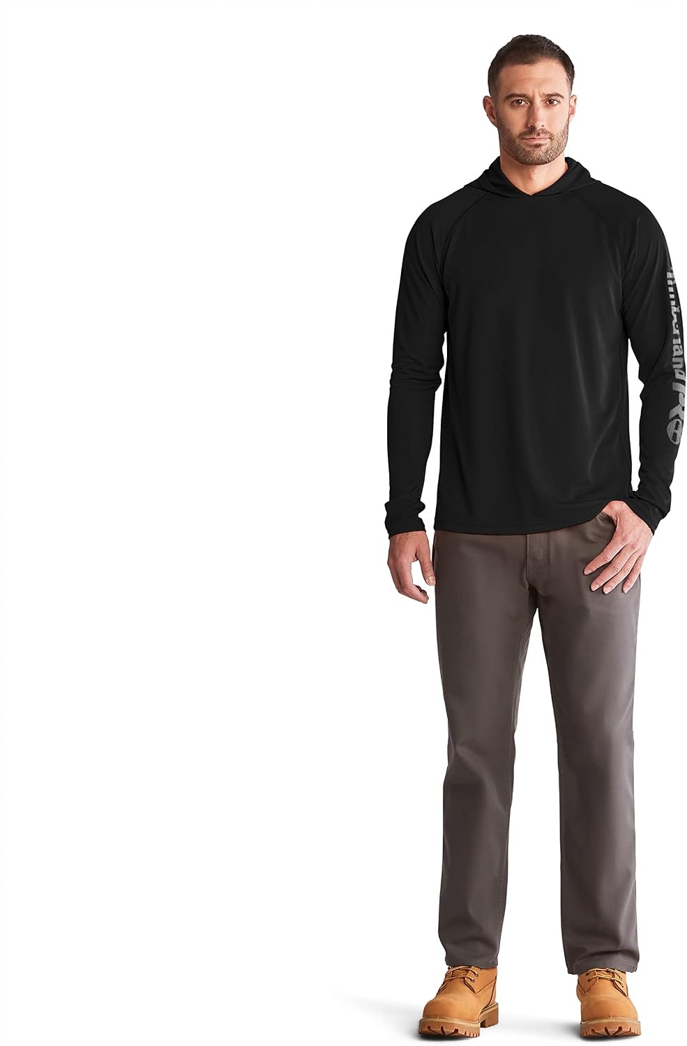 Timberland PRO mens Wicking Good Hoodie Hooded Sweatshirt, Jet Black, XX-Large US