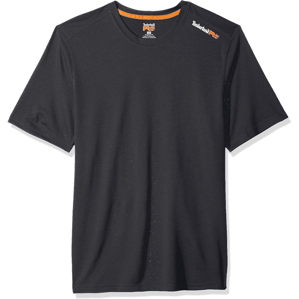 Timberland PRO Wicking Good Sport Short Sleeve Shirt(Dark Charcoal Heather)