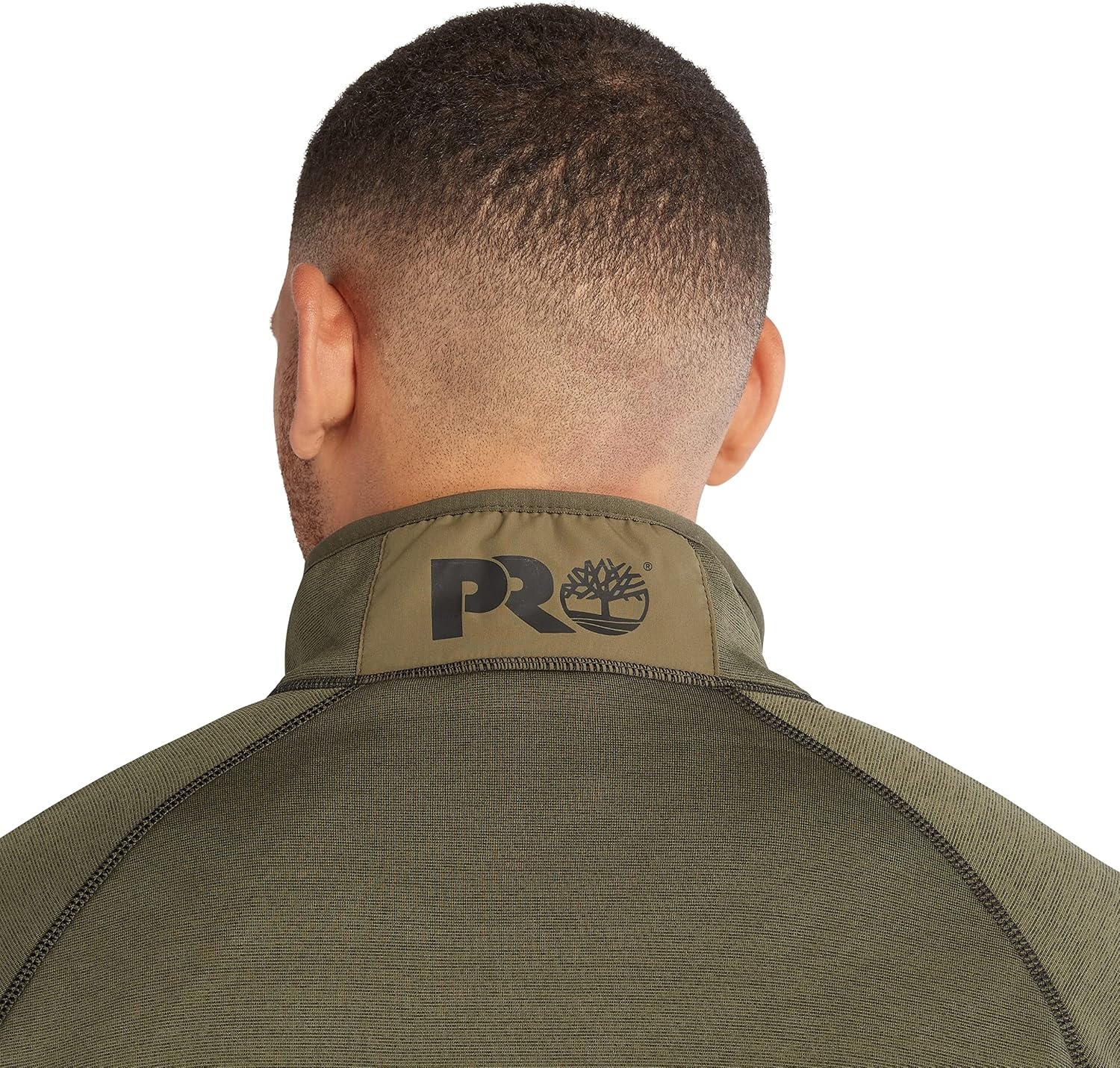 Timberland PRO Reaxion 1/4 Zip Fleece(Burnt Olive Heather)