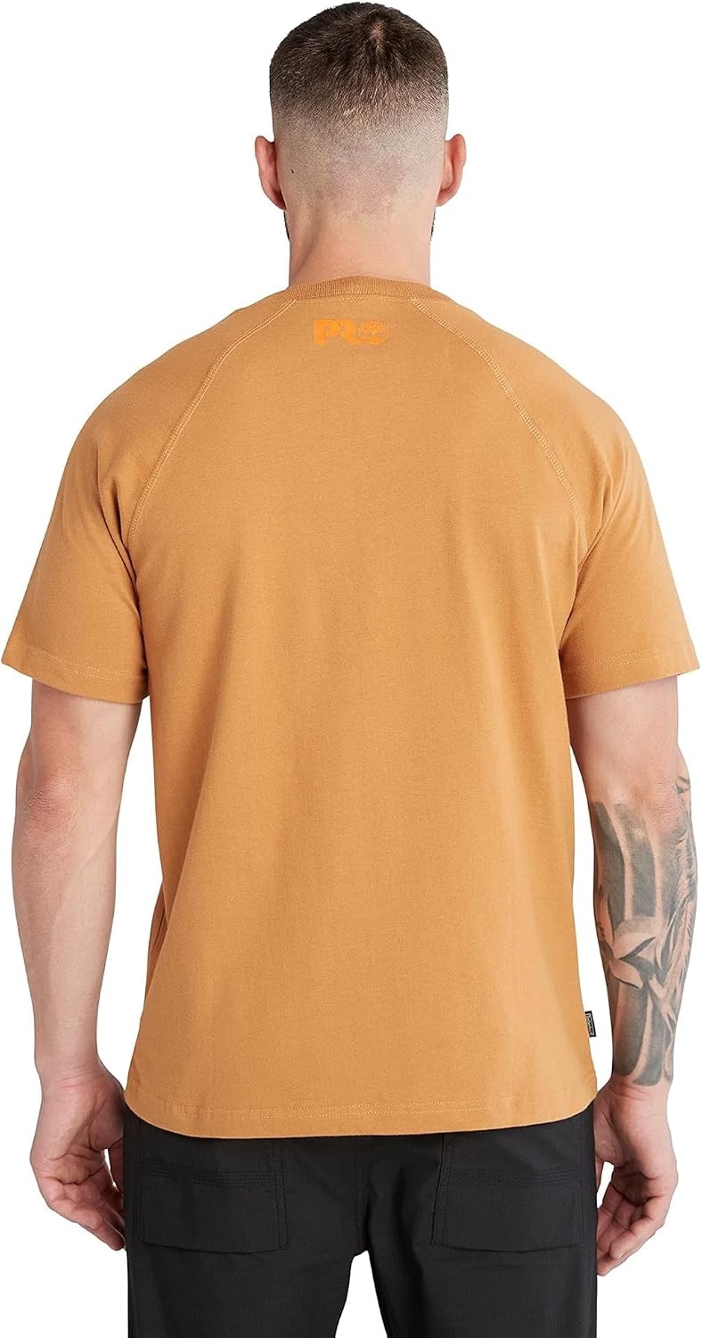 Timberland PRO Core Reflective PRO Logo Short Sleeve T-Shirt(Wheat Boot)