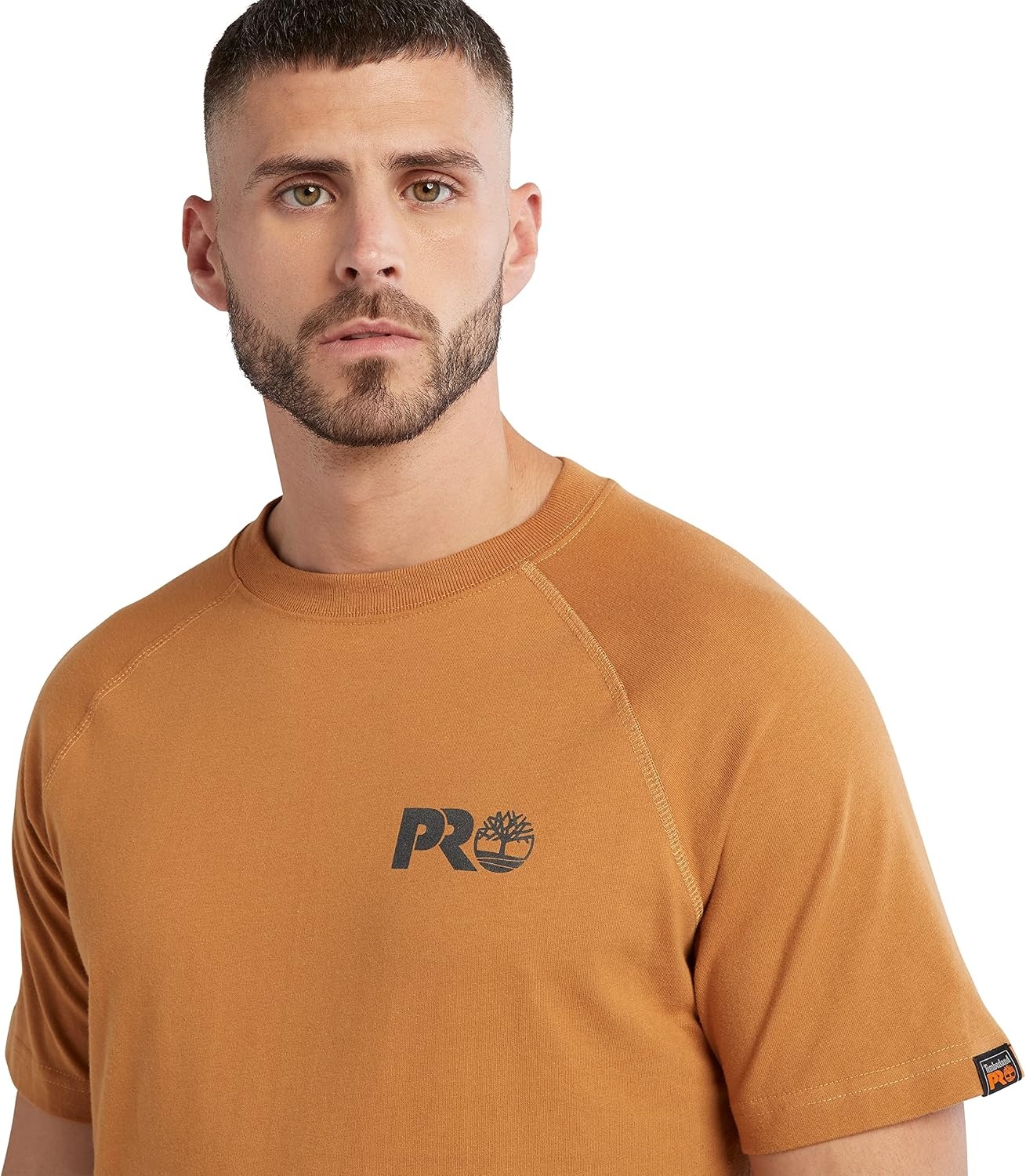 Timberland PRO Core Reflective PRO Logo Short Sleeve T-Shirt(Wheat Boot)