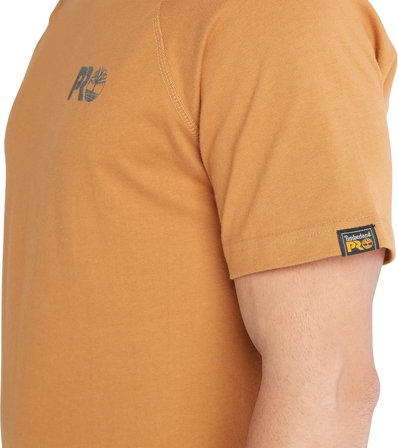 Timberland PRO Core Reflective PRO Logo Short Sleeve T-Shirt(Wheat Boot)