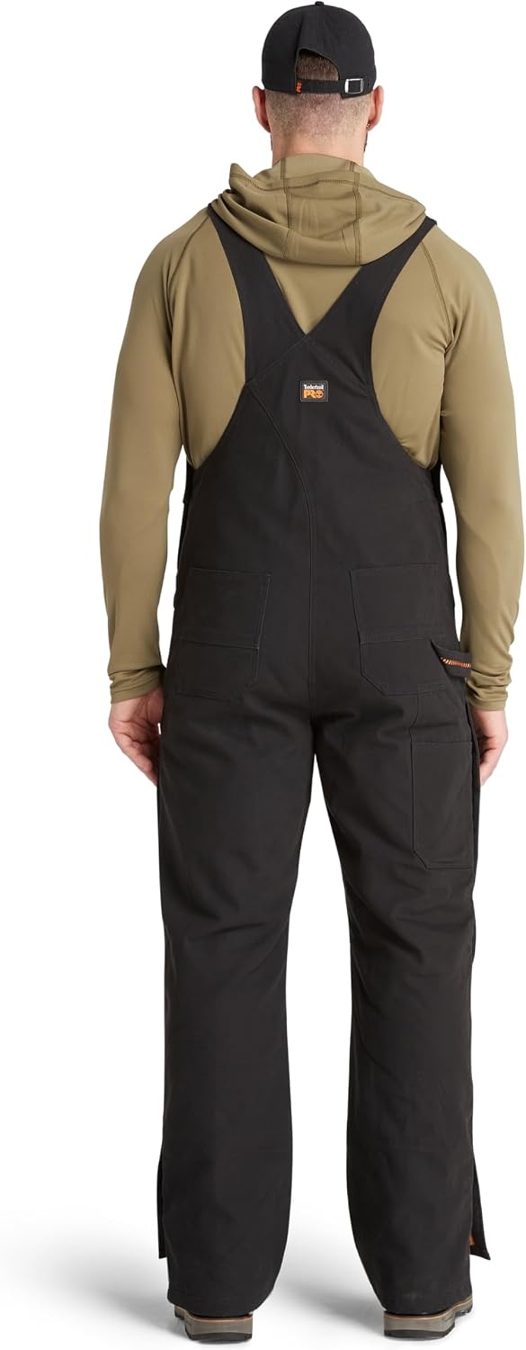Timberland PRO Gritman Original Fit Insulated Bib Overalls(Black)