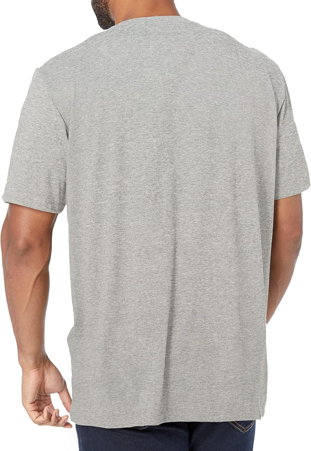 Timberland PRO Men’s Base Plate Blended Short-Sleeve T-Shirt, Light Grey Heather, X-Large Tall