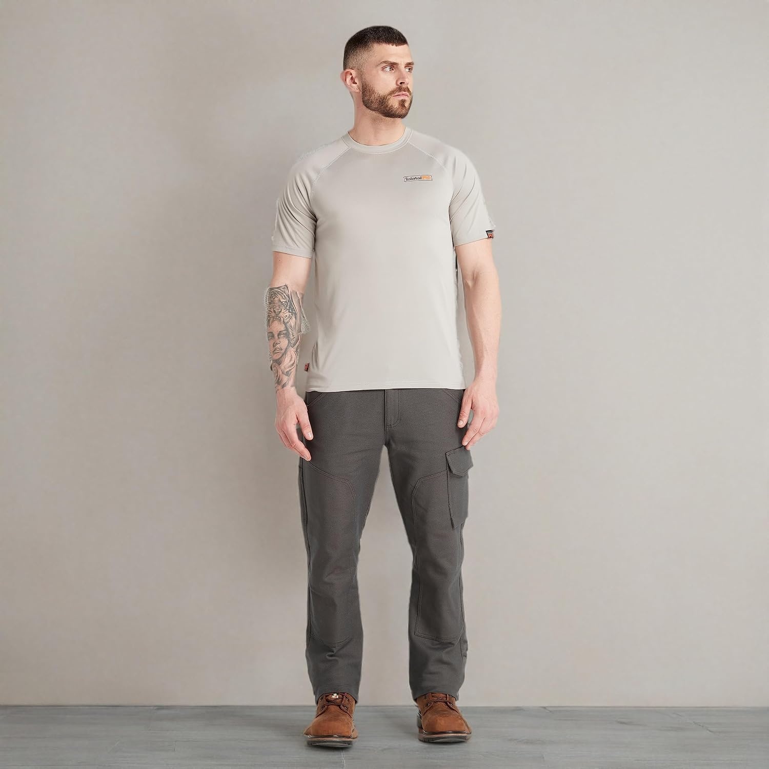 Timberland PRO Men’s Wicking Good Short-Sleeve T-Shirt 2.0(Paloma)