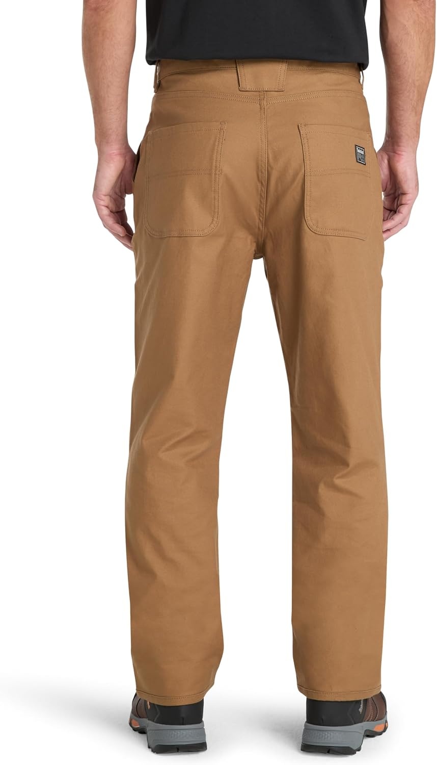Timberland PRO Men’s Gritman Flex Athletic Fit 5 Pocket Work Pant(Dark Wheat)