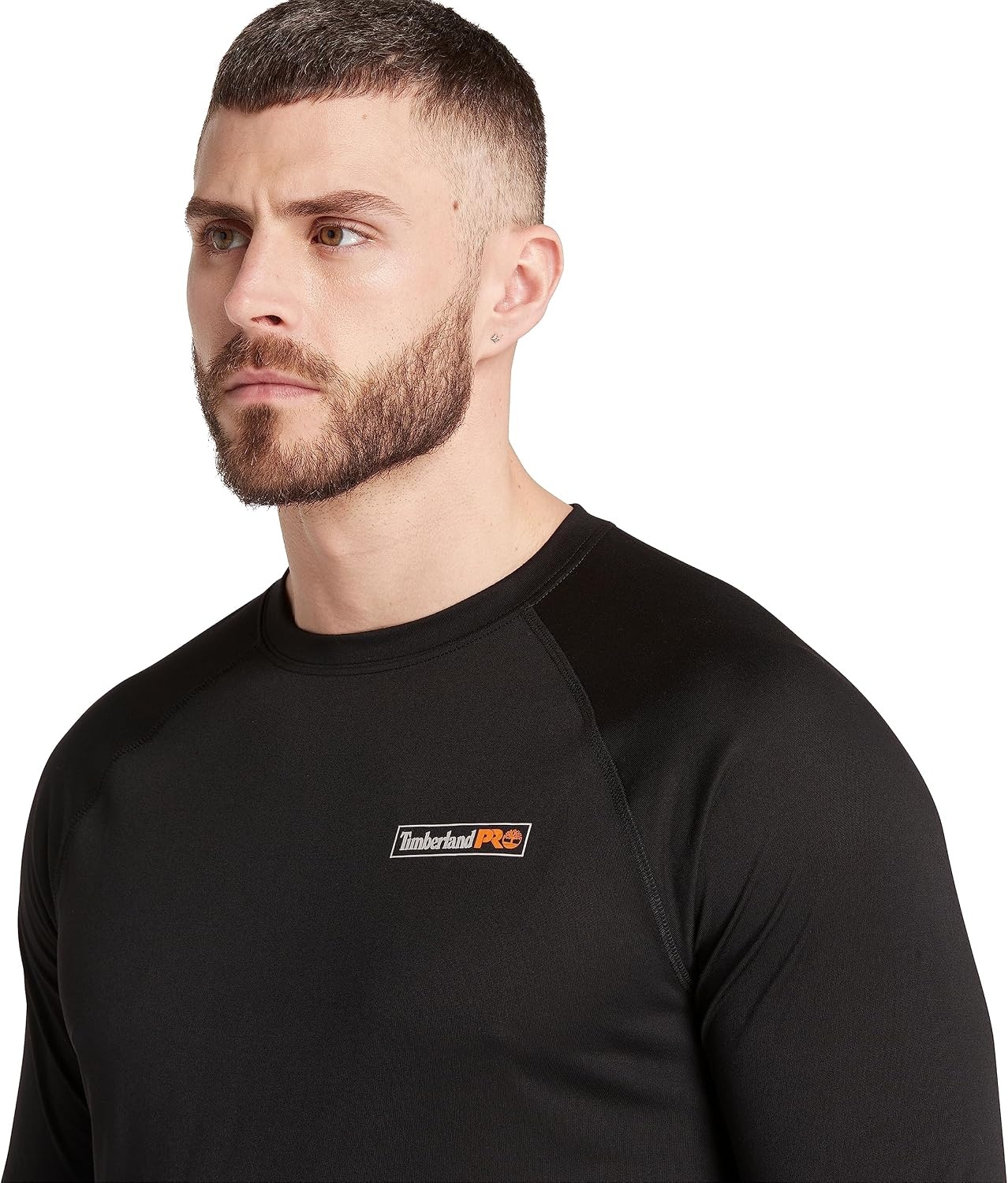 Timberland PRO Men’s Wicking Good Long-Sleeve T-Shirt 2.0(Black)