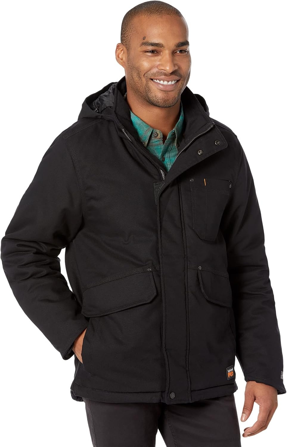 Timberland PRO Ironhide Hooded Insulated Jacket(Jet Black)