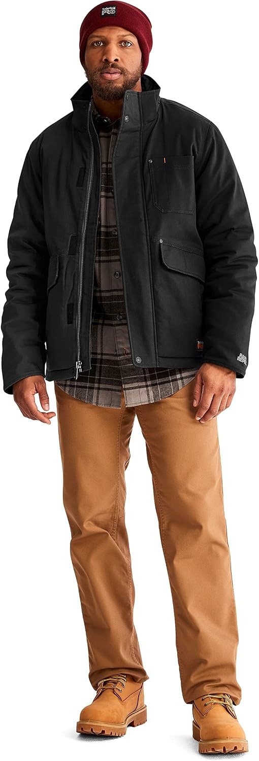 Timberland PRO Ironhide Hooded Insulated Jacket(Jet Black)
