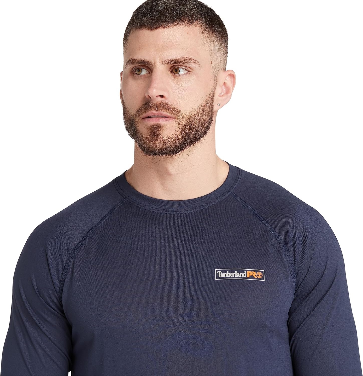 Timberland PRO Men’s Wicking Good Long-Sleeve T-Shirt 2.0(Black Iris)